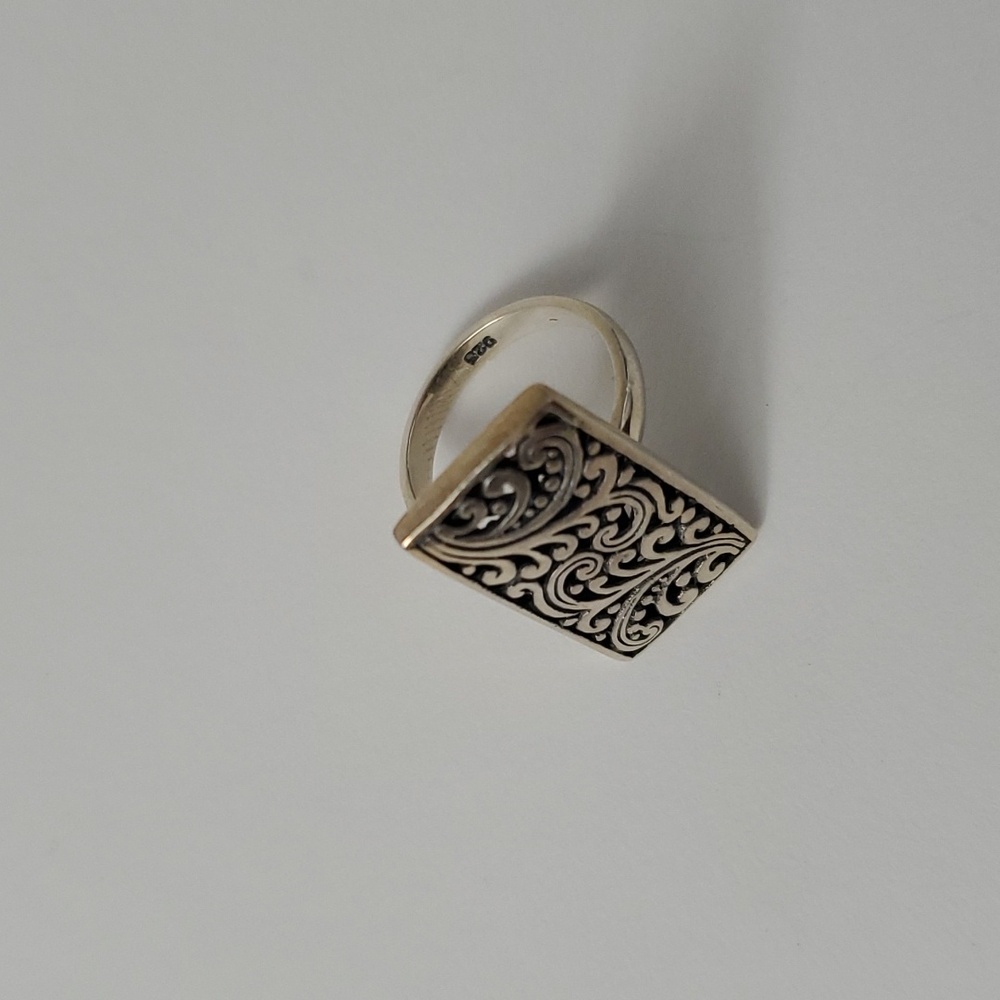 Sterling Silver 925 Artistic Ring - Picture 6 of 8